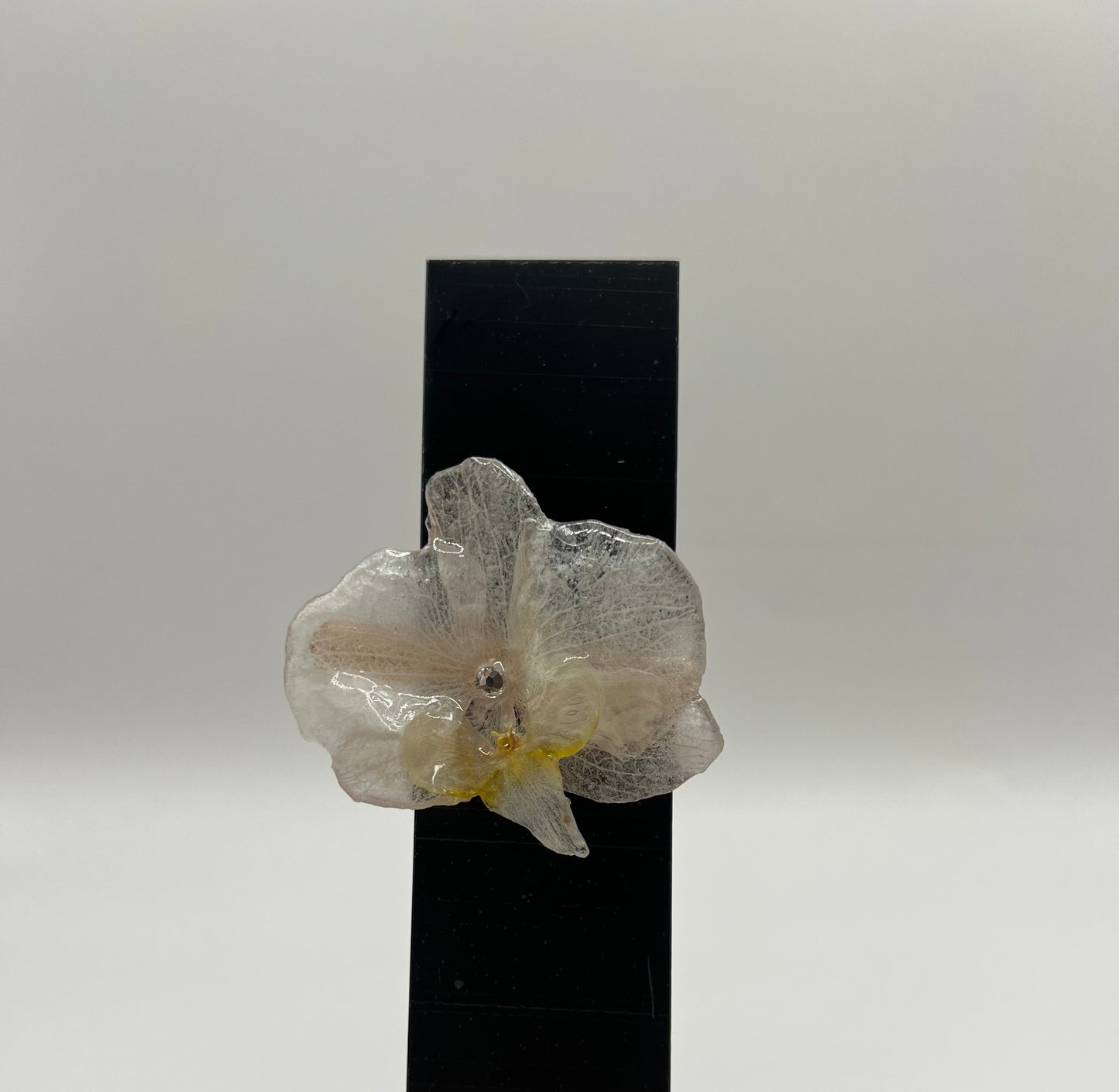 White Hair clip
