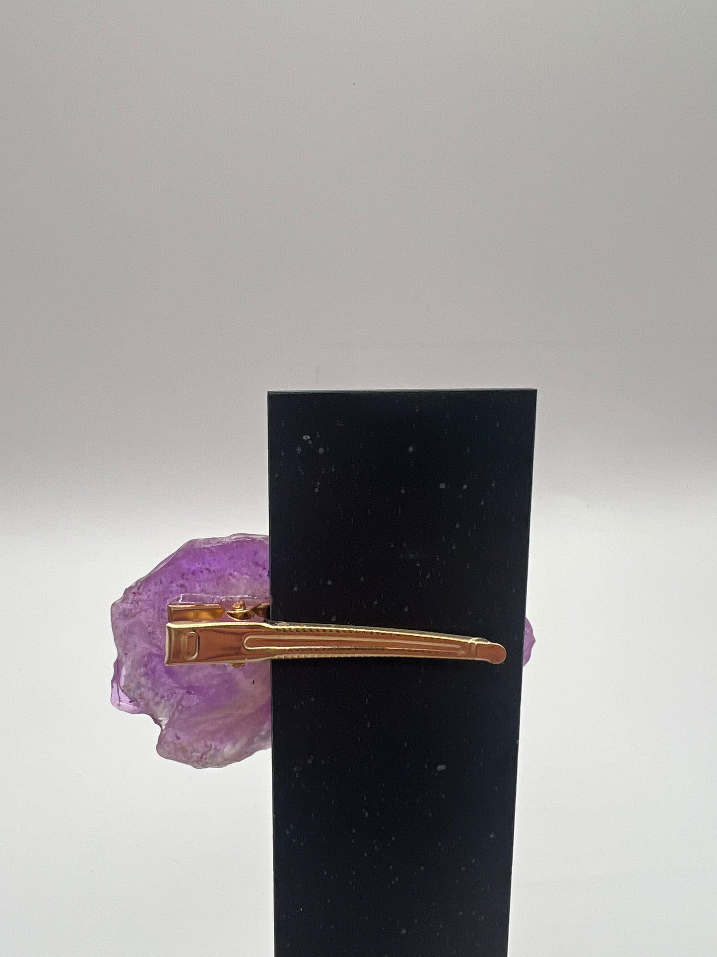 Glitter Purple Hair clip