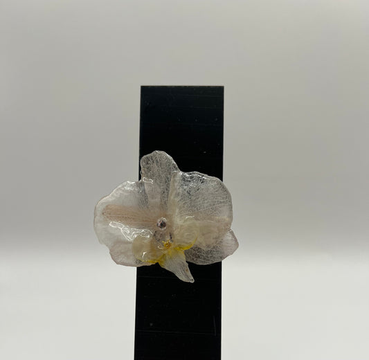 White Hair clip