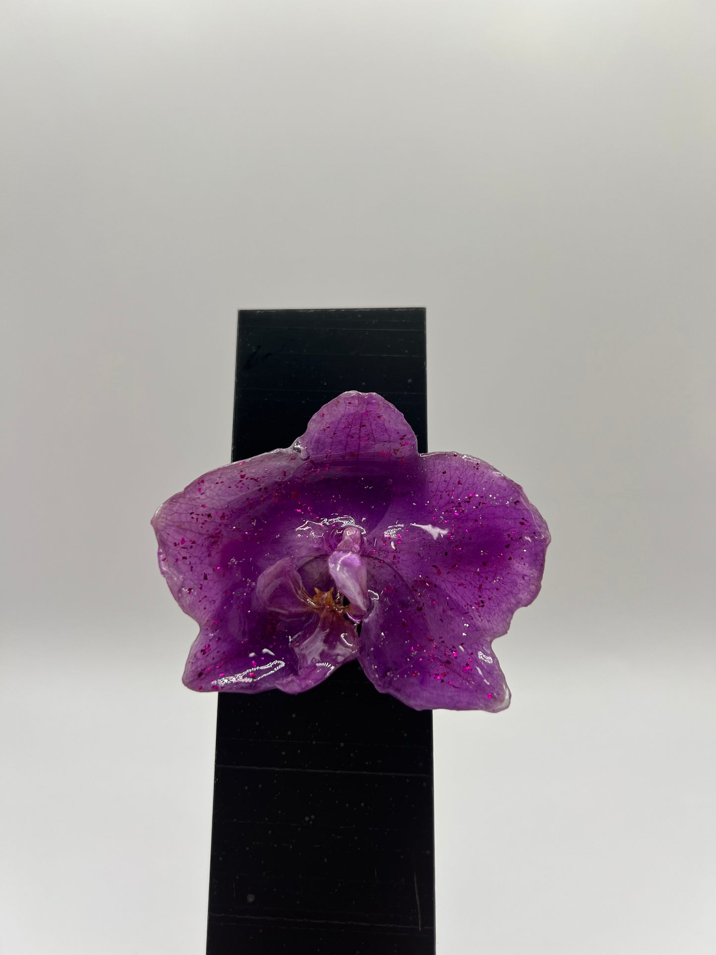 Glitter Purple Hair clip